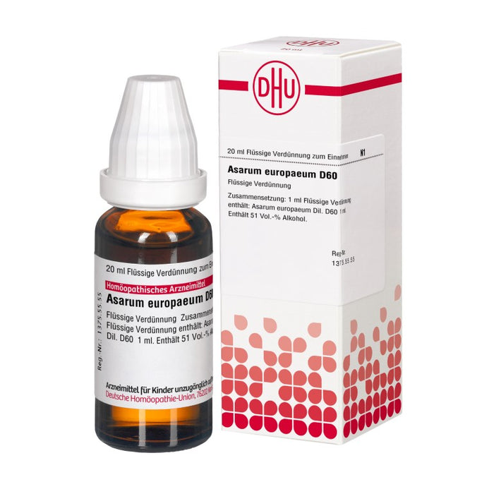 DHU Asarum Europaeum D60 Dilution, 20 ml Lösung