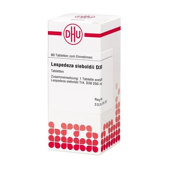 DHU Lespedeza sieboldii D30 Tabletten, 80 St. Tabletten