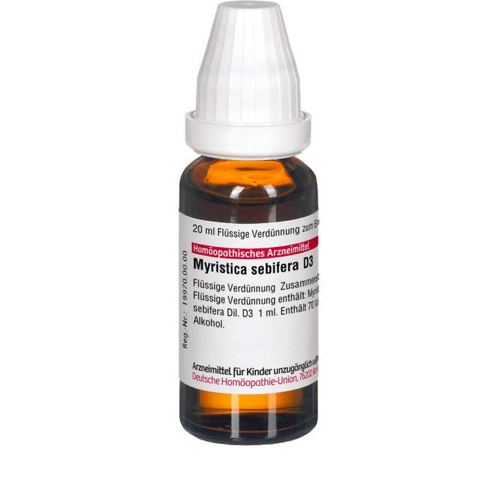 DHU Myristica sebifera D3 Dilution, 20 ml Lösung