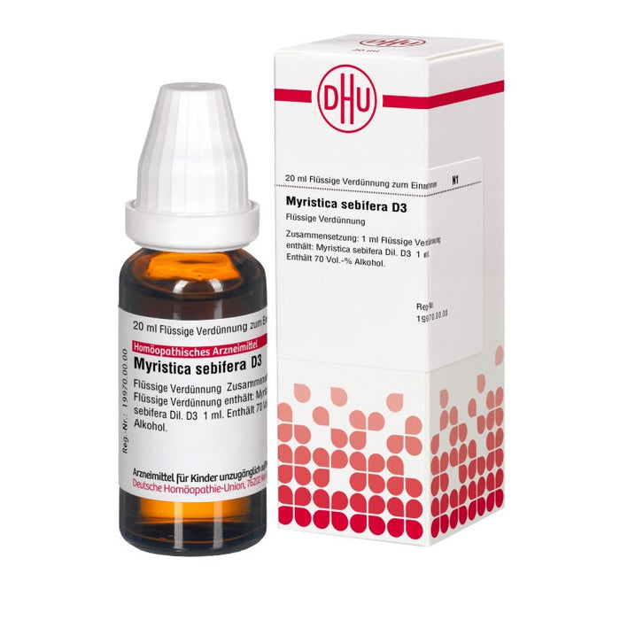 DHU Myristica sebifera D3 Dilution, 20 ml Lösung