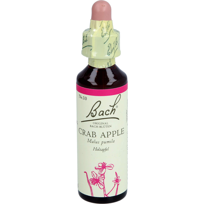 Bach Original Bach-Blüten Nr. 10 Crab Apple Holzapfel Tropfen, 20 ml Lösung