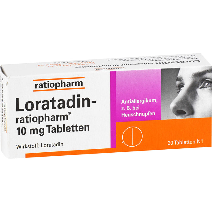 Loratadin-ratiopharm, 20 St. Tabletten