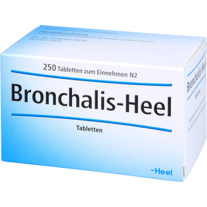 Bronchalis-Heel Tabletten bei Erkrankungen der Atemwege, 250 St. Tabletten