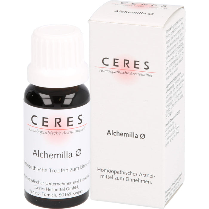 CERES Alchemilla ø Frauenmantel-Urtinktur, 20 ml Solution