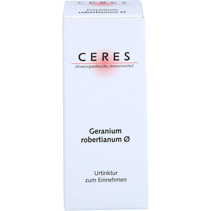 CERES Geranium robertianum ø Urtinktur, 20 ml Solution