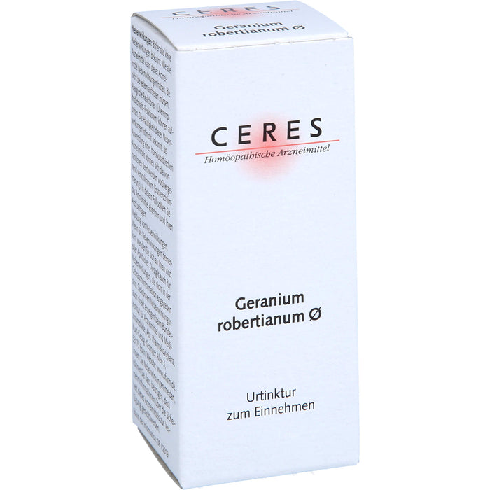 CERES Geranium robertianum ø Urtinktur, 20 ml Solution