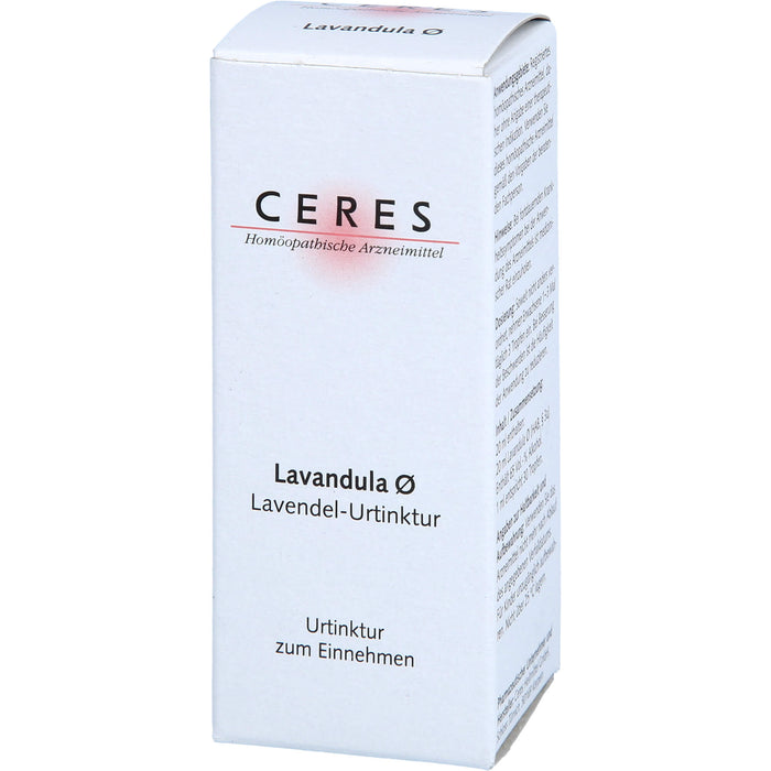 CERES Lavandula ø Urtinktur, 20 ml Lösung