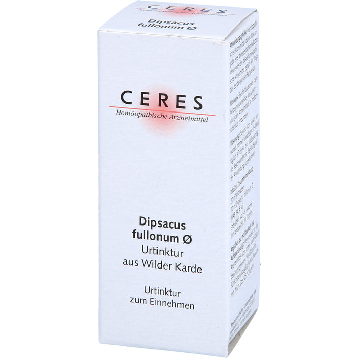 CERES Dipsacus fullon ø Urtinktur, 20 ml Lösung