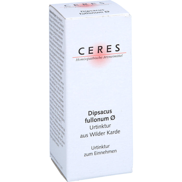 CERES Dipsacus fullon ø Urtinktur, 20 ml Lösung