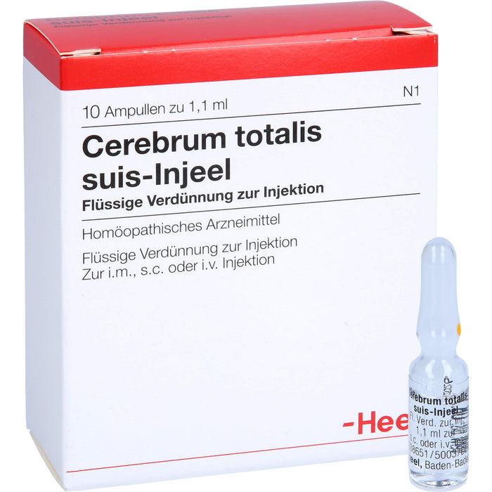 Cerebrum Totalis Suis Injeel Amp., 10 St. Ampullen