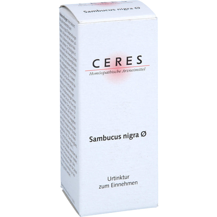 CERES Sambucus nigra Urtinktur, 20 ml Lösung