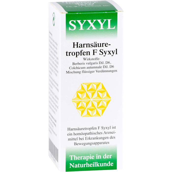 Harnsäuretropfen F SYXYL Lösung bei Erkrankungen des Bewegungsapparates, 100 ml Lösung