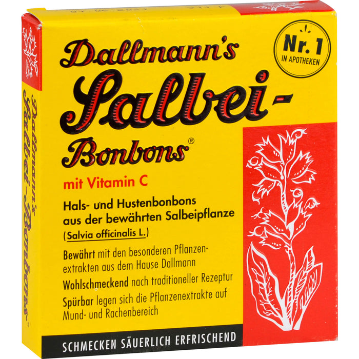 Dallmann's Salbei-Bonbons, 20 pcs. Candies