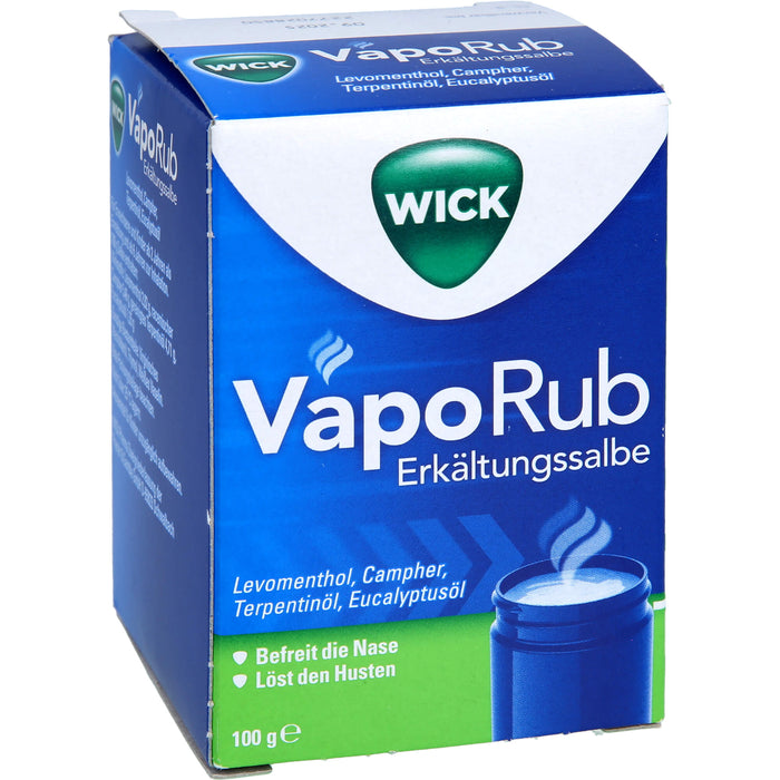 WICK VapoRub Erkältungssalbe, 100 g Salbe