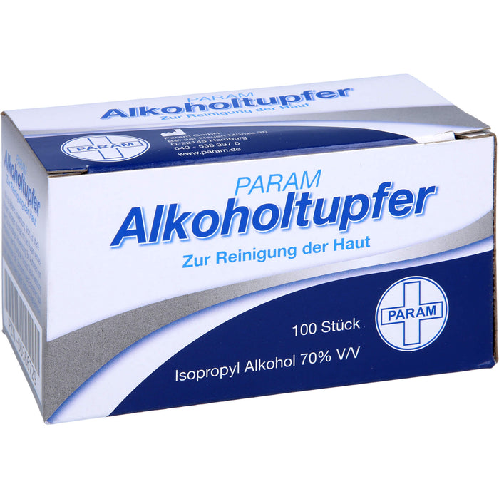 Alkoholtupfer PARAM, 100 St. Tupfer