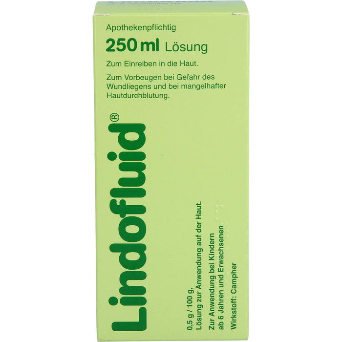 Lindofluid® Lösung bei Gefahr des Wundliegens sowie mangelhafter Hautdurchblutung, 250 ml Lösung