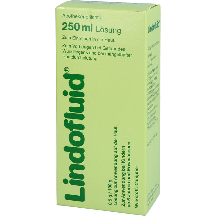 Lindofluid® Lösung bei Gefahr des Wundliegens sowie mangelhafter Hautdurchblutung, 250 ml Lösung