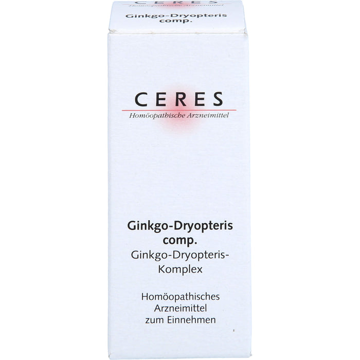 Ceres Ginkgo dryopteris comp. Tropf., 20 ml Lösung