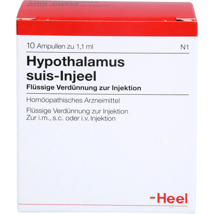 Heel Hypothalamus suis-Injeel flüssige Verdünnung, 10 St. Ampullen