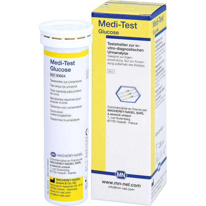 Medi-Test Glucose Urin-Teststreifen, 100 St. Teststreifen