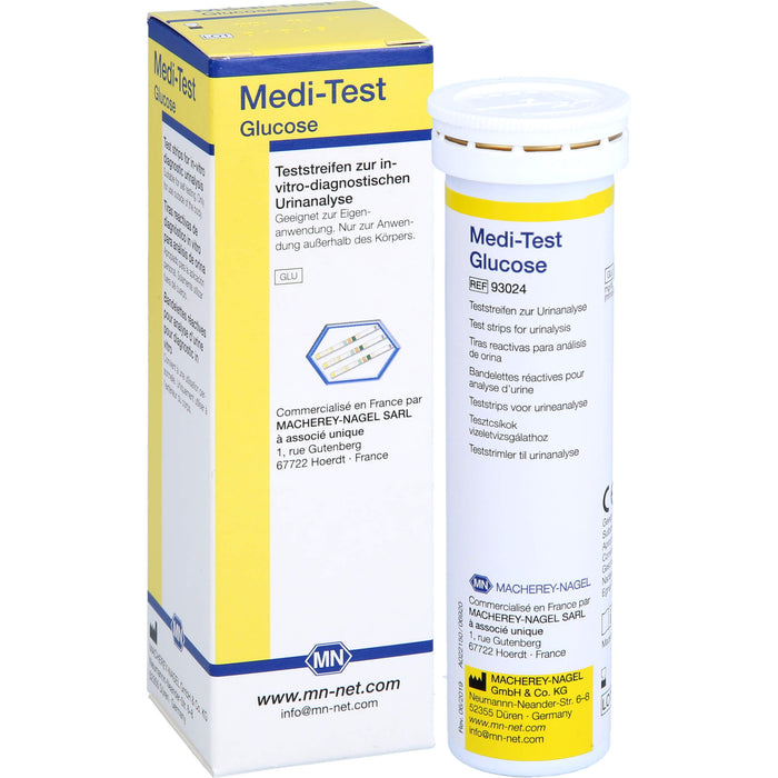 Medi-Test Glucose Urin-Teststreifen, 100 St. Teststreifen