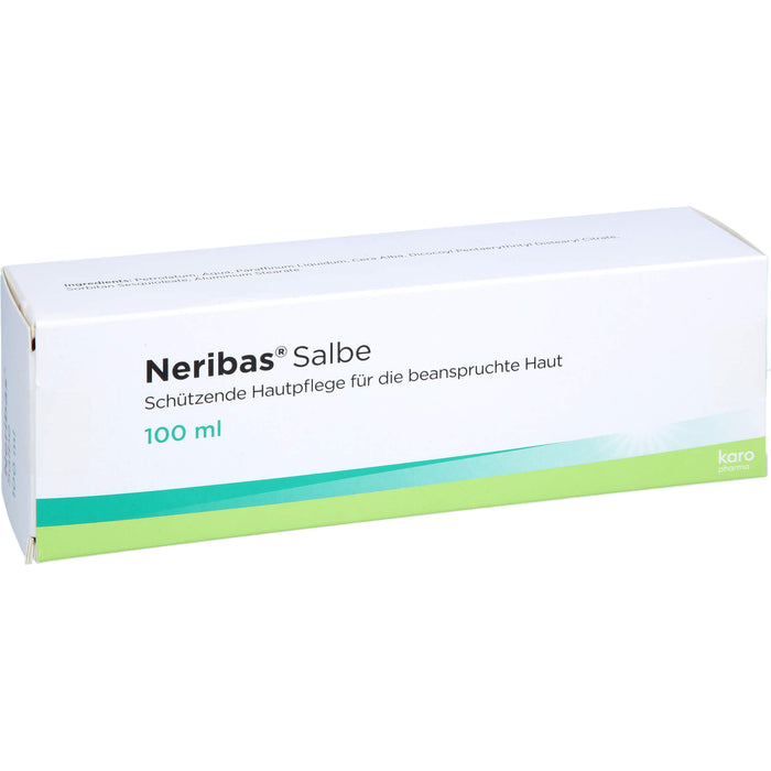 Neribas Salbe Hautpflegemittel für trockene und sehr trockene Haut, 100 ml Salbe