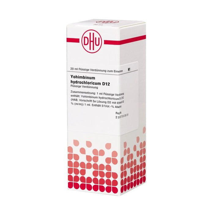 Yohimbinum hydrochloricum D12 DHU Dilution, 20 ml Lösung