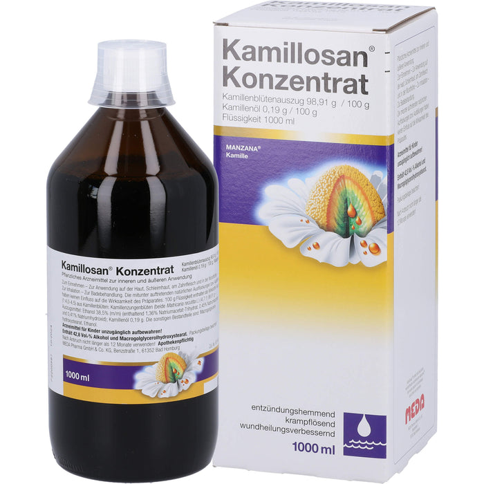 Kamillosan Konzentrat entzündungshemmend, krampflösend, wundheilungsverbessernd, 1000 ml Lösung