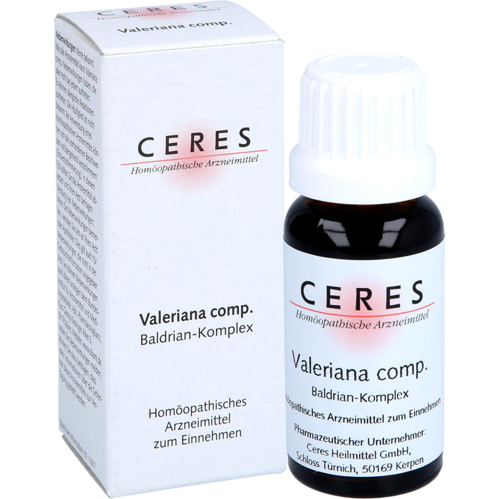 CERES Valeriana comp. Mischung, 20 ml Lösung