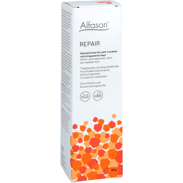 Alfason Repair Creme für trockene Haut, 50 g Creme