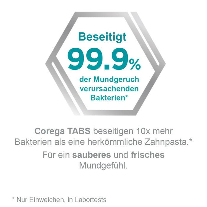 COREGA Tabs Rapid Rundumschutz Gebissreinigungstabletten, 66 St. Tabletten