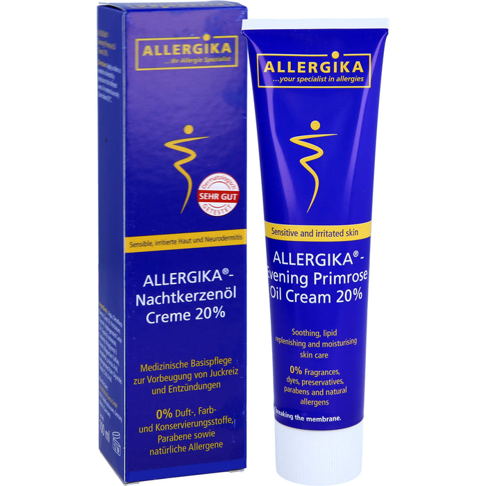 ALLERGIKA Nachtkerzenölcreme 20%, 100 ml Creme