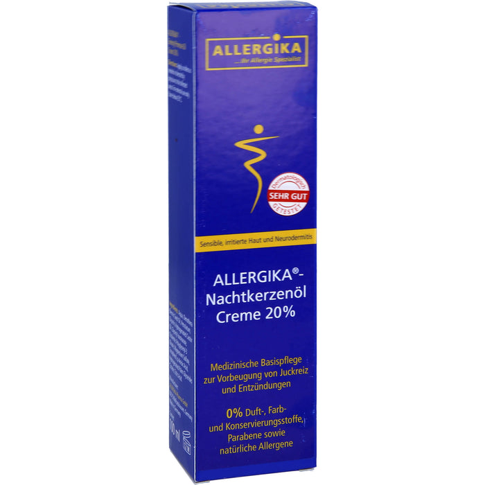 ALLERGIKA Nachtkerzenölcreme 20%, 100 ml Creme