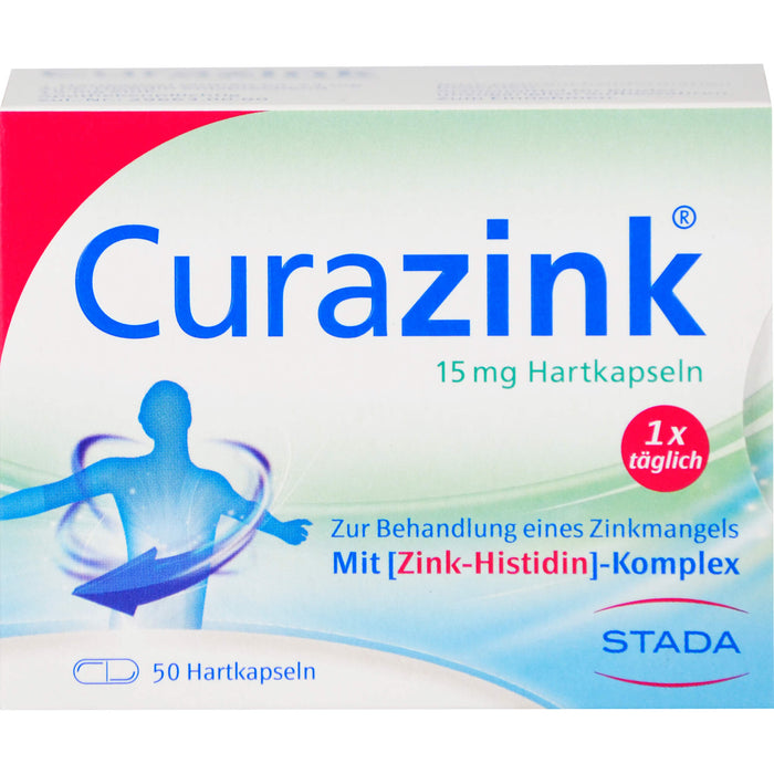 Curazink 15 mg Hartkapseln, 50 pcs. Capsules