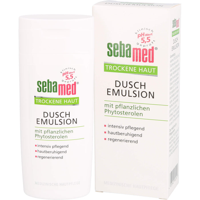 Sebamed Duschemulsion für trockene Haut, 200 ml Lösung
