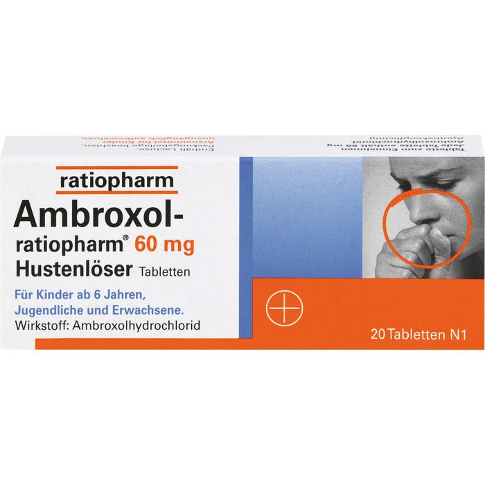 Ambroxol-ratiopharm 60 mg Hustenlöser Tabletten, 20 St. Tabletten