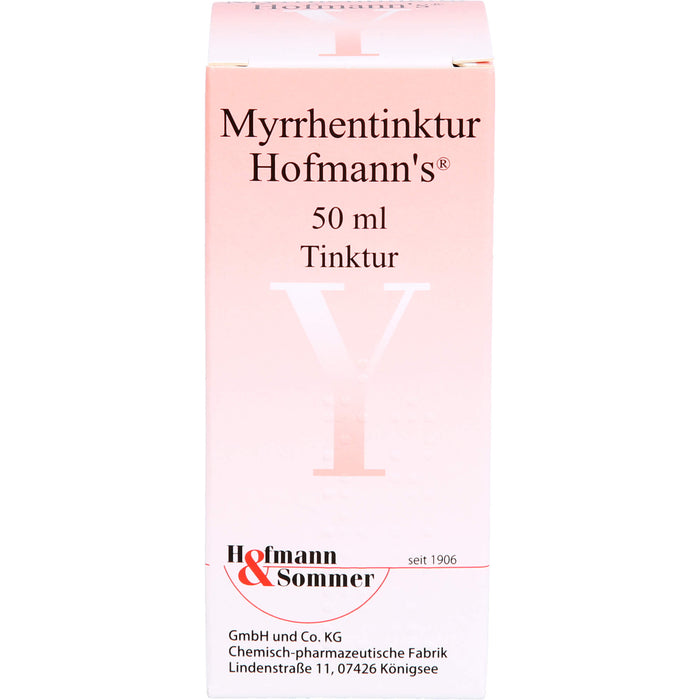 Myrrhentinktur Hofmann's Tinktur, 50 ml Lösung