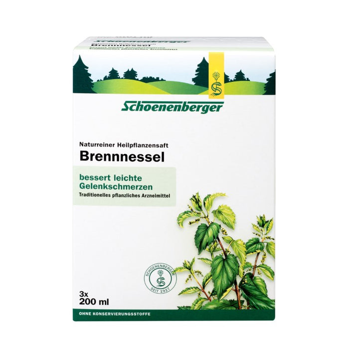 Schoenenberger Brennnessel naturreiner Heilpflanzensaft, 600 ml Lösung