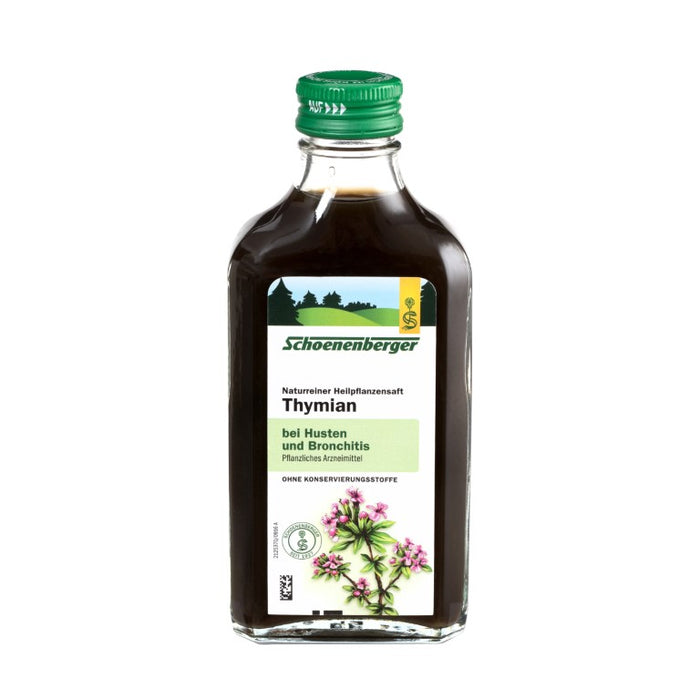 Schoenenberger Thymian naturreiner Heilpflanzensaft, 200 ml Lösung