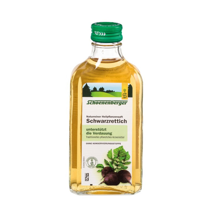 Schoenenberger Schwarzrettich naturreiner Heilpflanzensaft, 600 ml Lösung