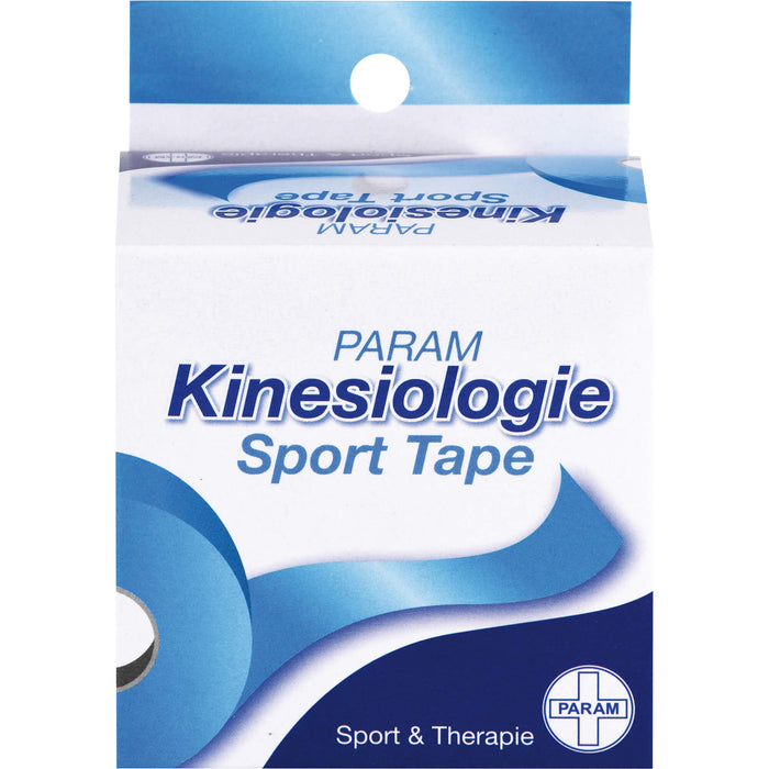 Kinesiologie Sport Tape 5cmx5m Blau, 1 St. Pflaster