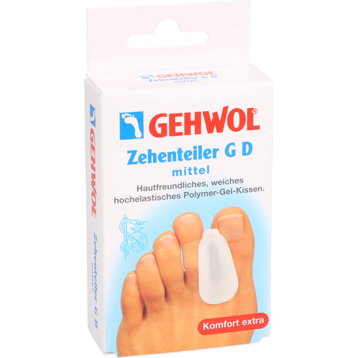 GEHWOL Zehenteiler G mittel, 3 St. Zehenteiler