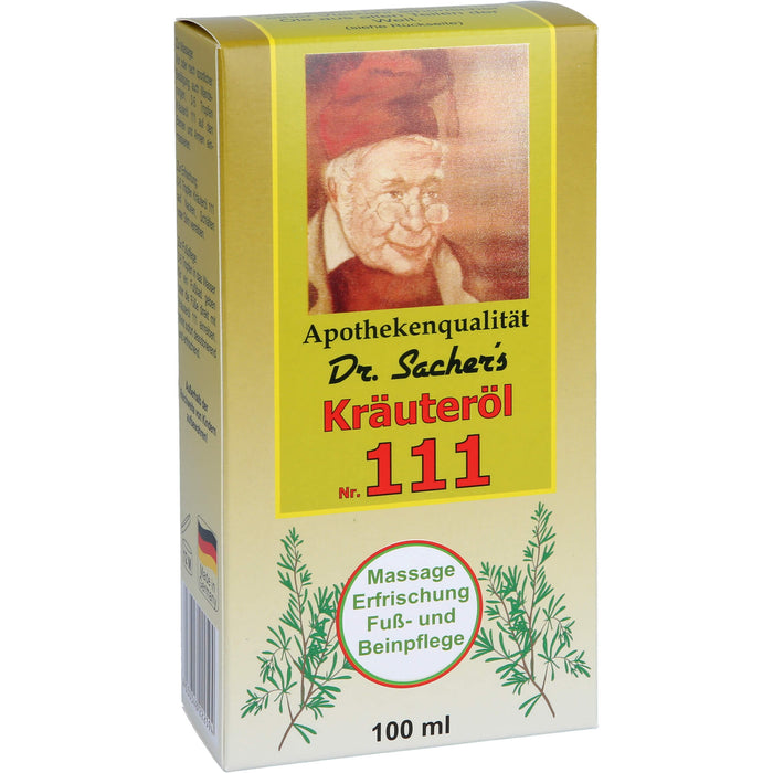 Dr. Sacher´s Kräuteröl Nr. 111 Ölmischung, 100 ml Lösung