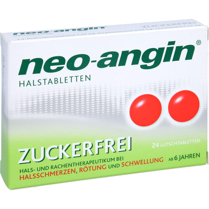 neo-angin Halstabletten zuckerfrei Original KLOSTERFRAU, 24 St. Tabletten