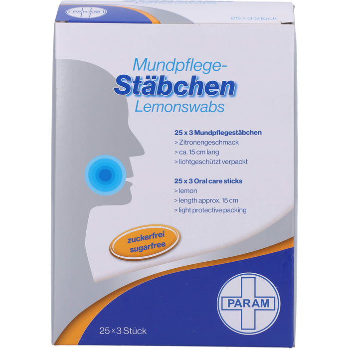 Lemon Swabs, 25X3 St