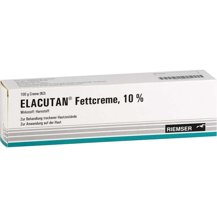 ELACUTAN Fettcreme 10% zur Behandlung trockener Hautzustände, 100 g Creme