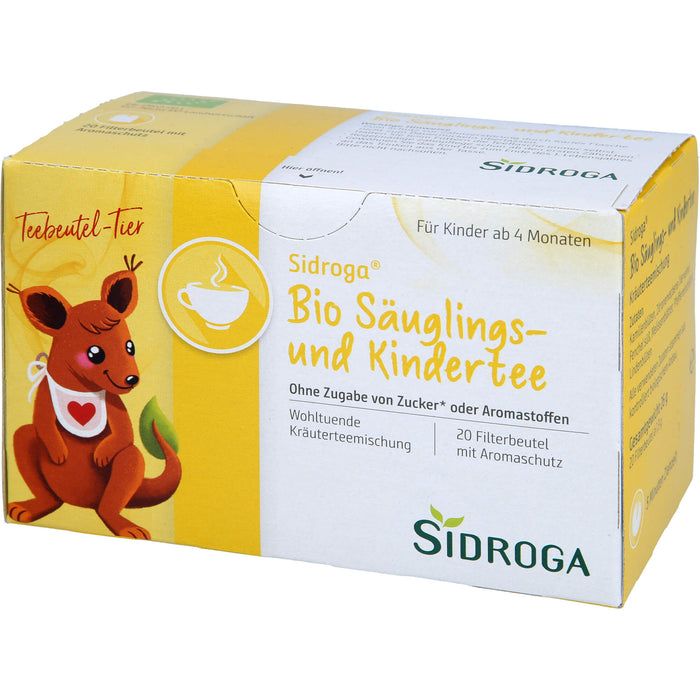 Sidroga Bio Säuglings-und Kindertee, 20 St. Filterbeutel