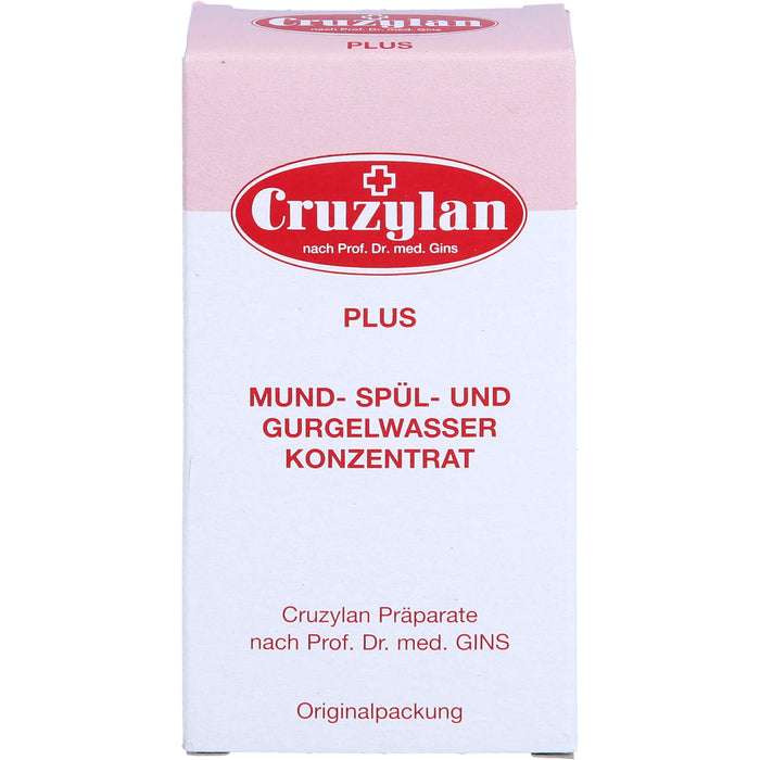 Cruzylan Plus Mund- Spül- und Gurgelwasserkonzentrat, 50 ml Lösung