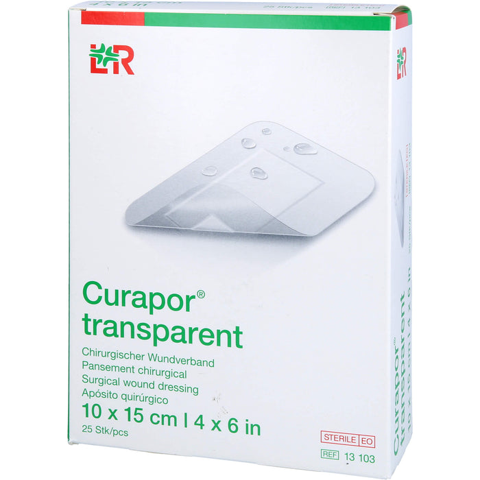 Curapor Wundverband transparent steril, 25 St PFL