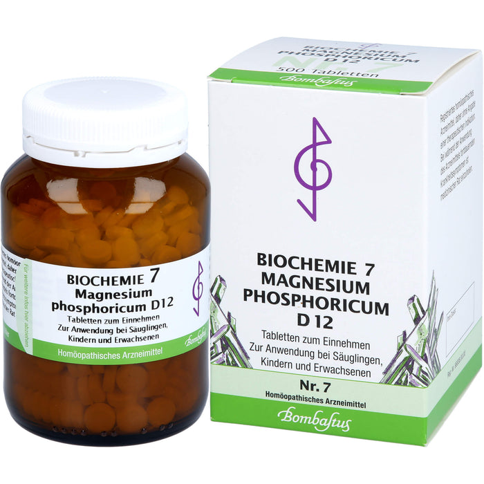 Biochemie 7 Magnesium phosphoricum Bombastus D12 Tbl., 500 St. Tabletten